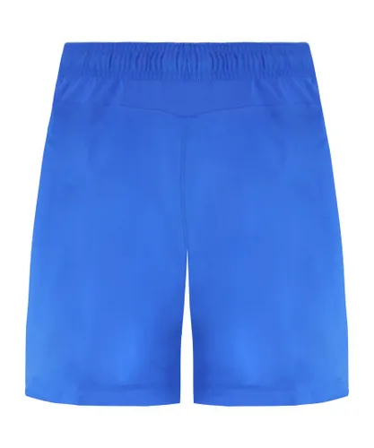 Nike Mens Dri-Fit Stretch Waist Blue/White Graphic Logo Boys Shorts 361135 463