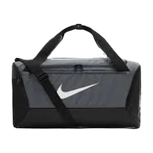 Nike , Men's Grey Coloured Bag with Zip ,Gray male, Sizes: ONE SIZE