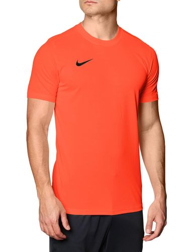 Nike Men's M Nk Dry Park Vii Jsy T shirt, Bright Crimson/Black, L UK ...