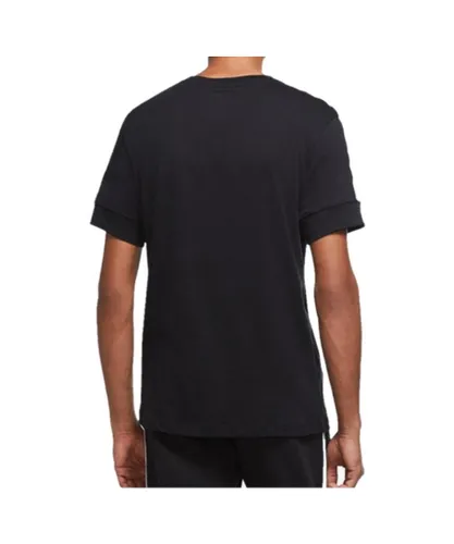 Nike Mens NSW Repeat T Shirt Black Cotton
