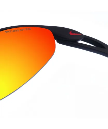 Nike Mens Oval shaped acetate sunglasses DZ7354 men - Black - One