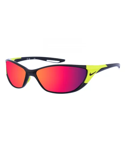 Nike Mens Oval shaped acetate sunglasses DZ7357 men - Black - One