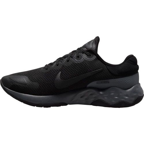 NIKE Men's Renew Ride 3 Gymnastics Shoes, Black/Black-DK Smoke Grey-Iron Grey,