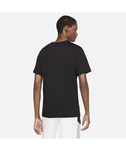 Nike Mens Sportswear Men’s Air Max T-Shirt, Black Cotton