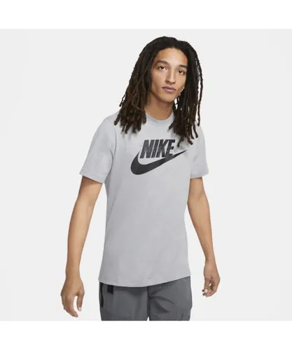 Nike Mens Sportswear Men’s Air Max T-Shirt. Grey Cotton