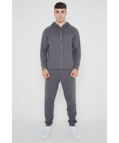 Nike Mens Sportswear Optic Tracksuit in Dark Grey Fleece