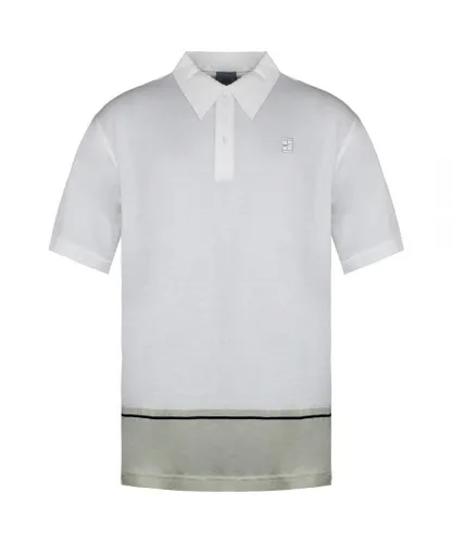 Nike Mens White/Beige Polo Shirt - Multicolour