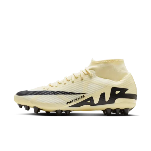 Nike Mercurial Superfly 9 Academy Artificial-Grass High-Top Football Boot - Yellow