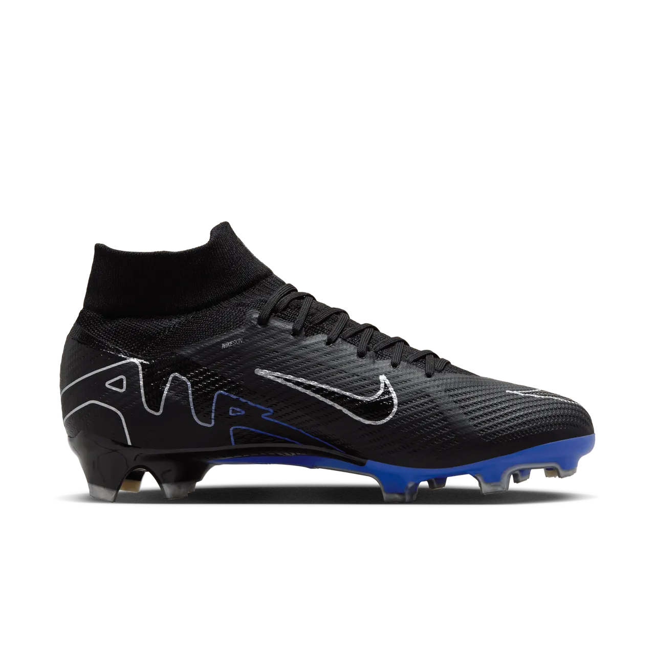 Nike Mercurial Superfly 9 Pro Firm-Ground High-Top Football Boot - Black