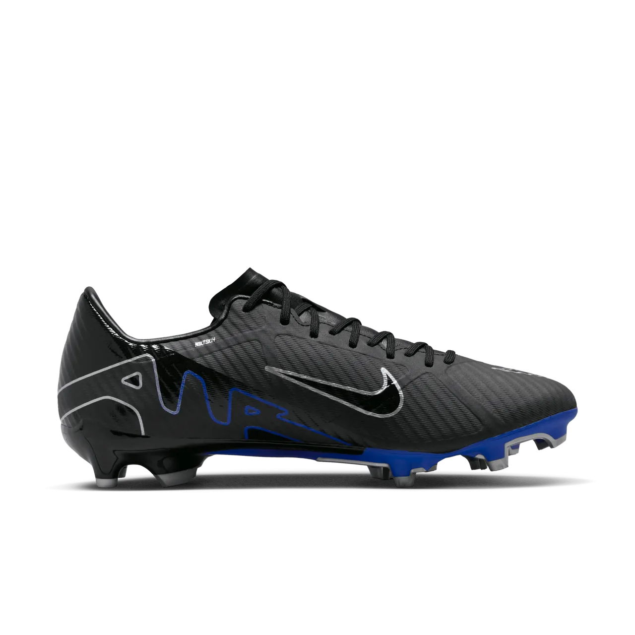 Nike Mercurial Vapor 15 Academy Multi-Ground Low-Top Football Boot - Black