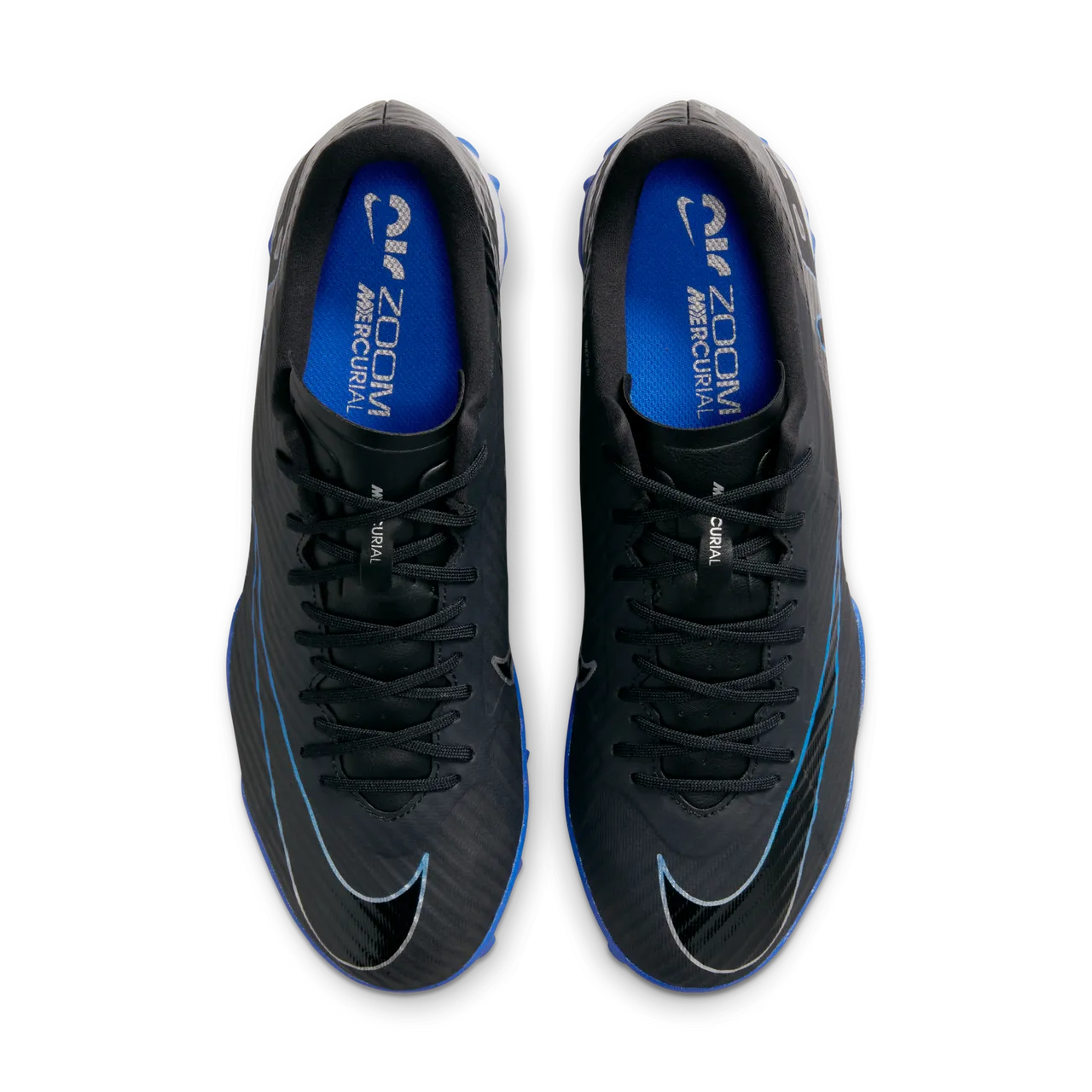 Nike Mercurial Vapor 15 Academy Turf Low-Top Football Shoes - Black