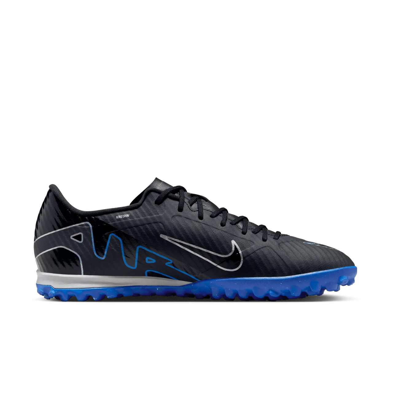 Nike Mercurial Vapor 15 Academy Turf Low-Top Football Shoes - Black