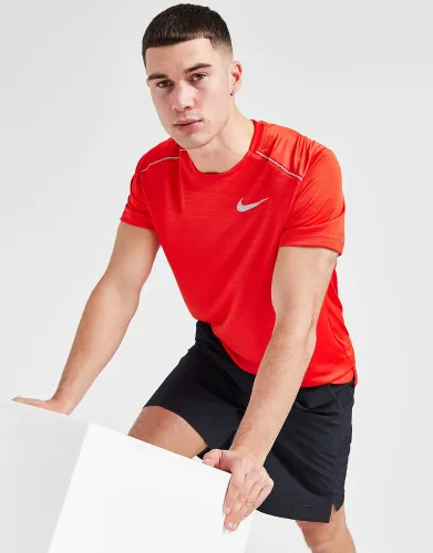 Nike Miler 1.0 T-Shirt - Red - Mens