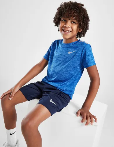 Nike Miler T-Shirt/Shorts Set Children - Blue
