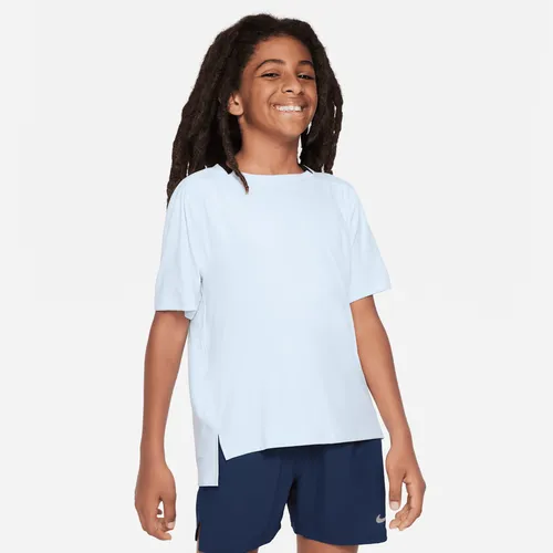 Nike Multi Older Kids' (Boys') Dri-FIT Training Top - Blue - Polyester