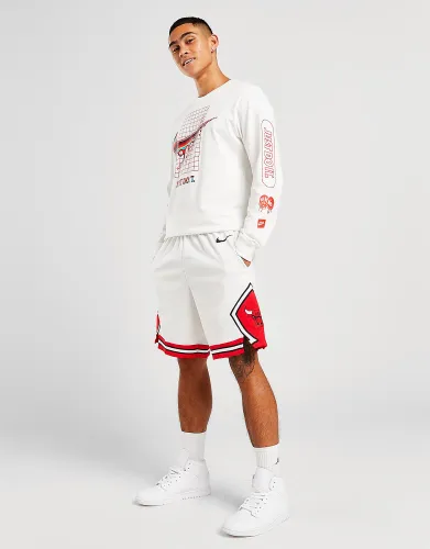 Nike NBA Chicago Red Bulls Swingman Shorts - White - Mens