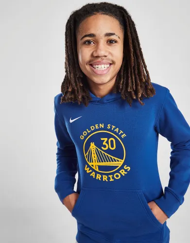 Nike NBA Golden State Warriors Curry #30 Hoodie Junior - Blue