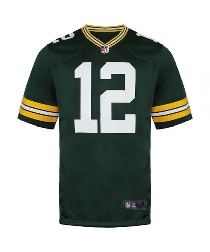 Nike NFL Game Green Bay Packers 12 Rodgers Mens Jersey