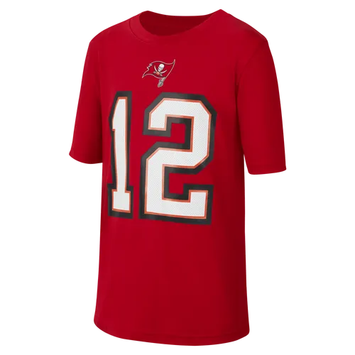 Nike (NFL Tampa Bay Buccaneers) Older Kids' T-Shirt - Red - Cotton