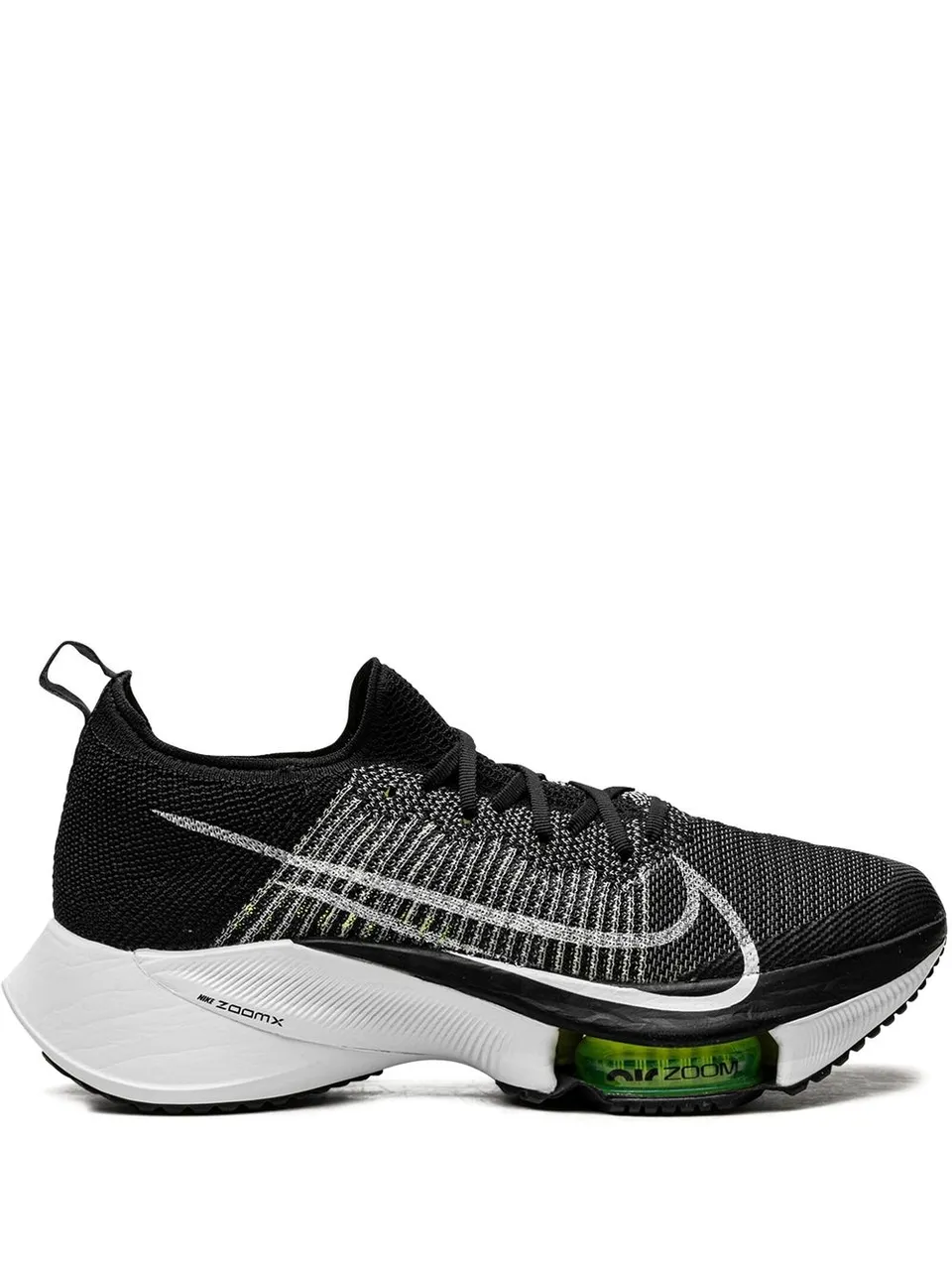 Nike Nike Air Zoom Tempo Next% Flyknit "Black/White/Volt" sneakers