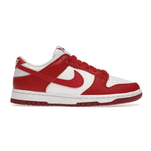 Nike , Nike Dunk LOW Next Nature White GYM RED (W) ,Red male, Sizes: