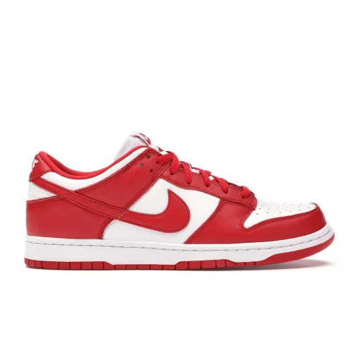 Nike , Nike Dunk LOW University RED ,Red male, Sizes: 8 UK, 9 UK, 12 UK, 6 UK, 11 1/2 UK, 2 UK, 6 1/2 UK, 5 UK, 10 1/2 UK, 7 UK, 2 1/2 UK, 10 UK, 11 U