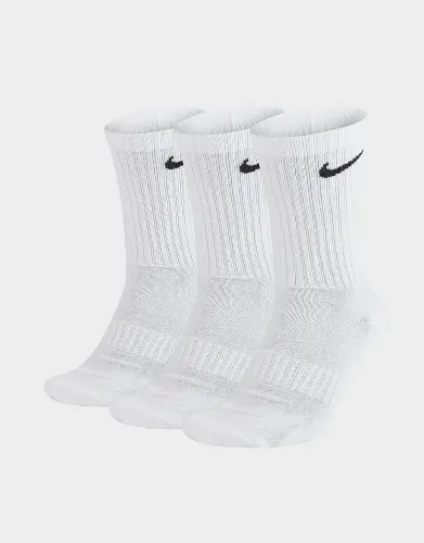 Nike Nike Everyday Cushioned Training Crew Socks (3 Pairs) - White