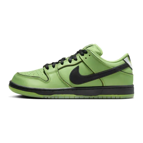 Nike , Nike SB Dunk LOW THE Powerpuff Girls Buttercup ,Green male, Sizes: