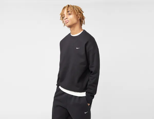 Nike NRG Premium Essentials Crew Neck Sweatshirt, Black