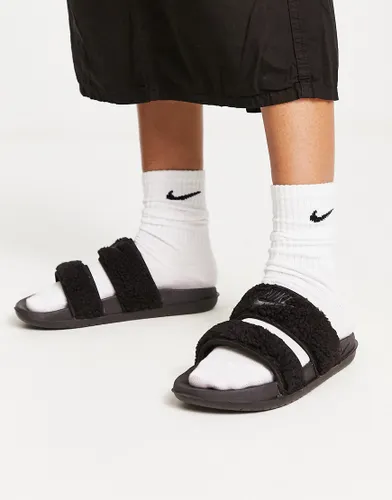 Nike Off Court Duo slides in black
