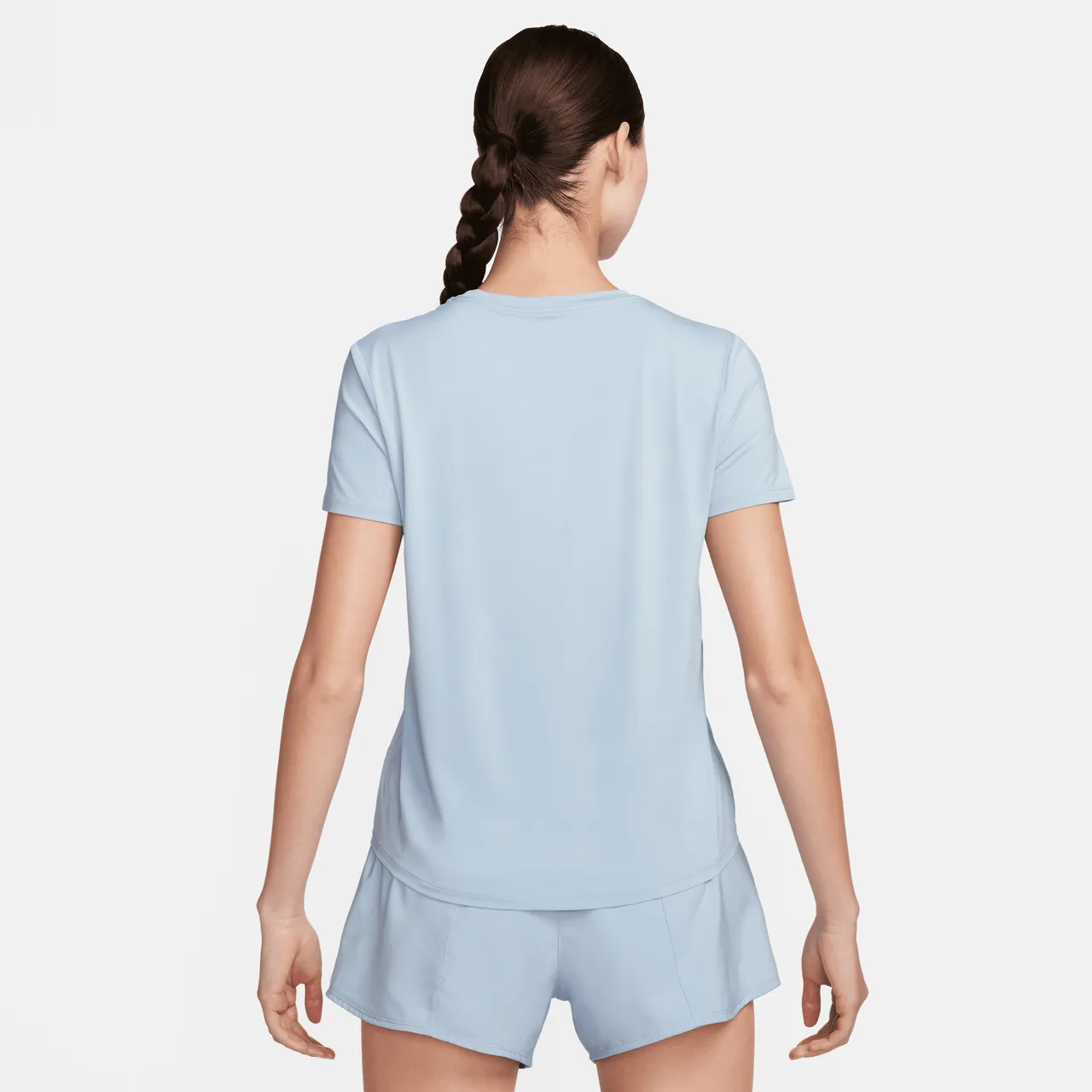 Nike One Classic Women's Dri-FIT Short-Sleeve Top - Blue - Polyester