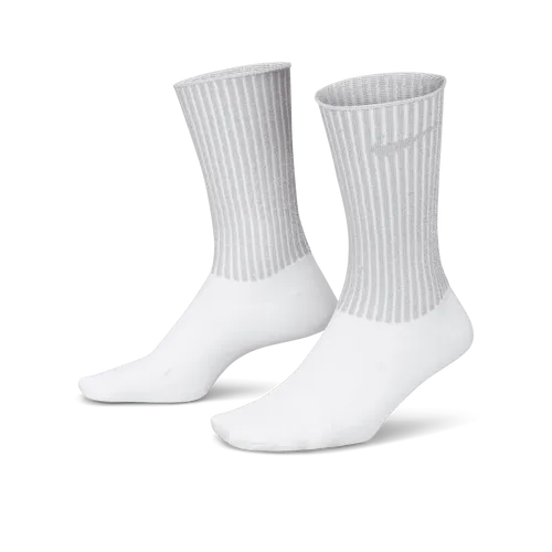 Nike One Force Women's Metallic Crew Socks - White