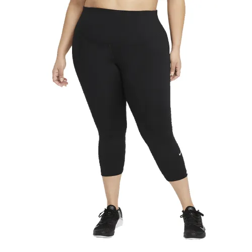 Nike One Mid-Rise Crop Women's Leggings (Plus Size) - HO22