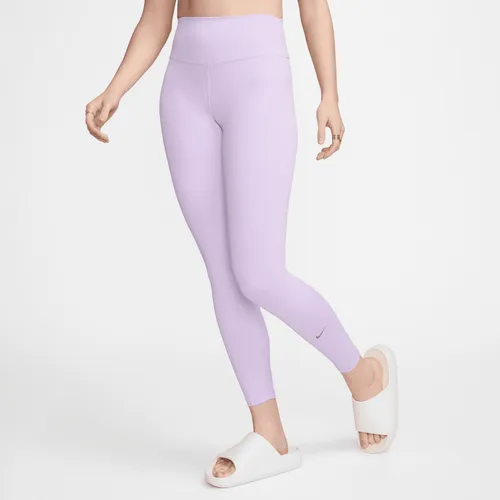 Nike One Women's High-Waisted Full-Length Leggings - Purple - Polyester