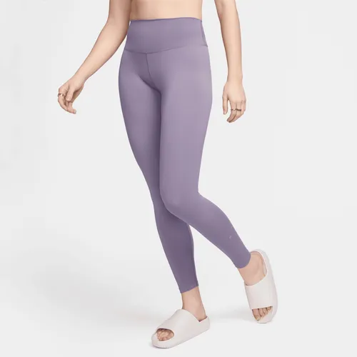 Nike One Women's High-Waisted Full-Length Leggings - Purple - Polyester