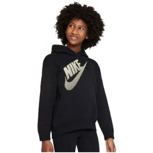 Nike  OS PO Hoodie JR  girls's Children's Sweatshirt in Black