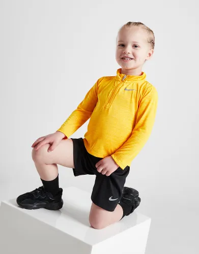 Nike Pacer 1/4 Zip Top/Shorts Set Infant - Orange