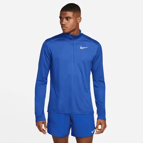 Nike Pacer Men's 1/2-Zip Running Top - Blue - Polyester