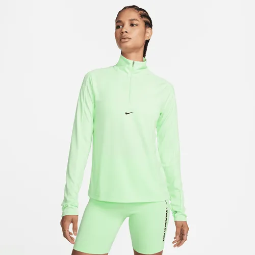 Nike Pacer Women's Dri-FIT 1/4-Zip Sweatshirt - Green - Polyester