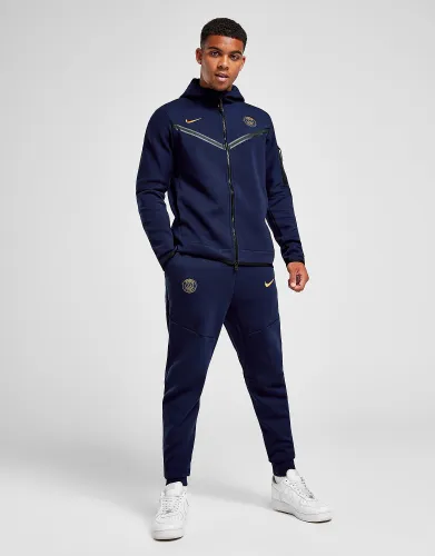 Nike Paris Saint Germain Tech Fleece Joggers - Blackened Blue - Mens