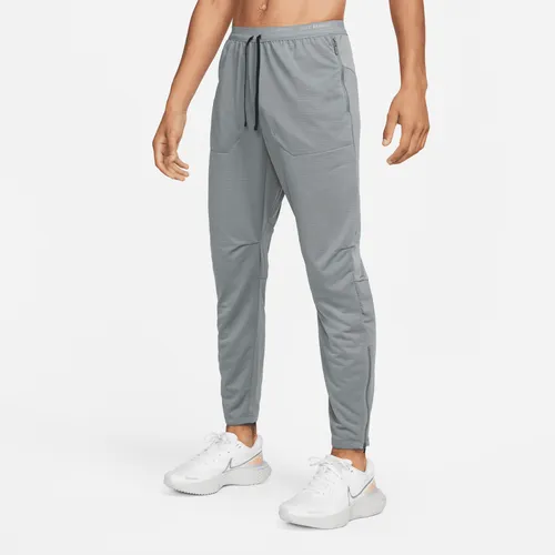 Nike Phenom Men's Dri-FIT Knit Running Trousers - Grey - Polyester