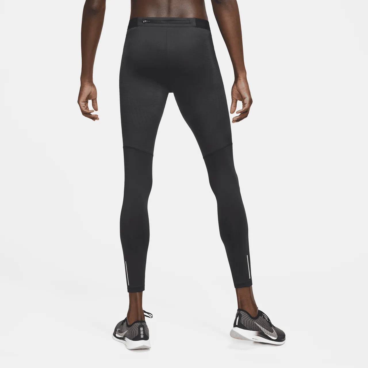 Nike Phenom Men's Dri-FIT Running Tights - Black - Polyester