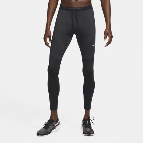 Nike Phenom Men's Dri-FIT Running Tights - Black - Polyester