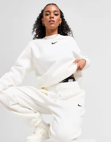 Nike Phoenix Fleece Oversized Crew Sweatshirt - Sail - Womens