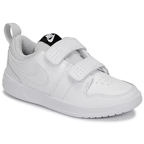 Nike  PICO 5 PRE-SCHOOL  girls's Children's Shoes (Trainers) in White