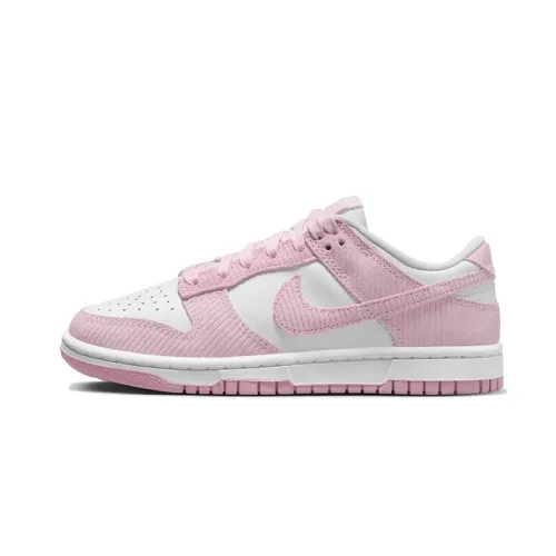 Nike , Pink Corduroy Low Sneakers ,Pink female, Sizes: