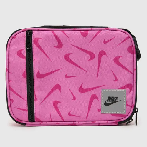 Nike Pink Futura Lunch Bag, Size: One Size