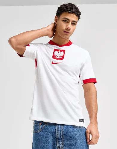 Nike Poland 2024 Home Shirt - White - Mens