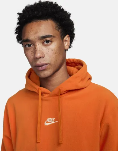 Nike Polar Fleece Hoodie - Orange - Mens