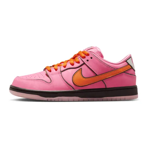 Nike , Powerpuff Girls Blossom Dunk Low ,Pink male, Sizes: